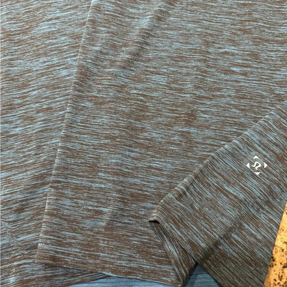 Lululemon Men Small - Short Sleeve Polo Heathered blue - Picture 6 of 6